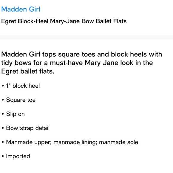 Madden Girl Pink Women's Ballet Flats Size 7M NWT - Picture 8 of 8